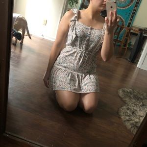 Floral mini dress